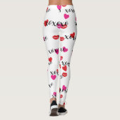 Leggings baiser et jambes de coeur (Dos)