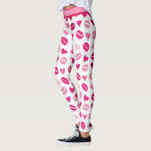 Leggings Baisers et coeurs (Gauche)
