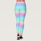Leggings Balances de sirène arc-en-ciel (Dos)