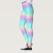 Leggings Balances de sirène arc-en-ciel (Gauche)