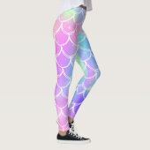 Leggings Balances de sirène arc-en-ciel pétillantes (Droite)