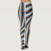 Leggings Balayage psychédélique (Dos)