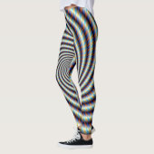 Leggings Balayage psychédélique (Gauche)