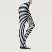 Leggings Balayage psychédélique (Droite)