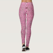 Leggings Balayé loin dans le rose (Dos)