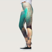 Leggings Baleine étrange (Gauche)