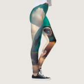 Leggings Baleine étrange (Droite)