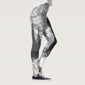 Leggings Baleine grise faisant une cabriole, Animaux marins (Droite)