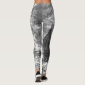 Leggings Baleine grise faisant une cabriole, Animaux marins (Dos)
