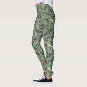 Leggings baleines et vagues aqua (Gauche)