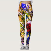 Leggings Ball rouge Noël (Devant)