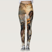 Leggings Ballade parmi les arbres ! (Devant)
