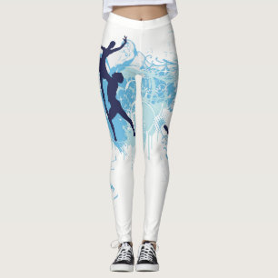 Leggings Ballet Dancers Lift Print