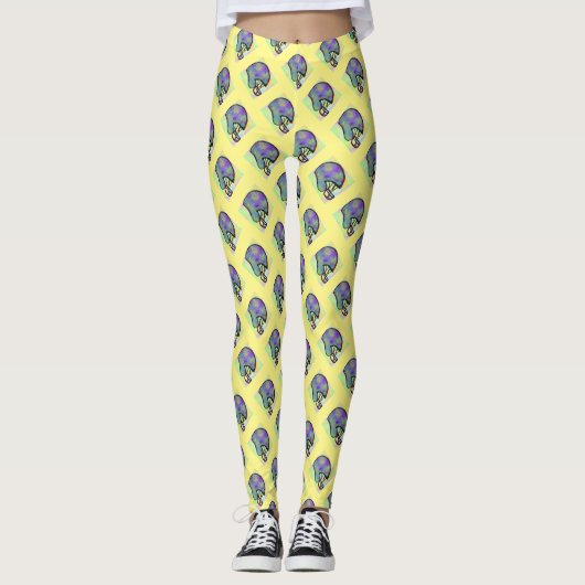 LEGGINGS BALLON DE FOOT AMÉRICAIN (Devant)