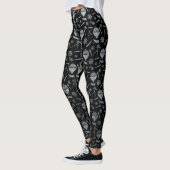 Leggings Ballons à air chaud en Zinc d'argent vapeur (Gauche)