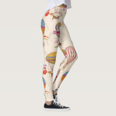 Leggings Ballons à air chaud rayé (Droite)