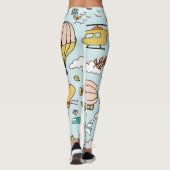 Leggings Ballons à air mignon Motif (Dos)