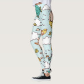 Leggings Ballons à air mignon Motif (Gauche)