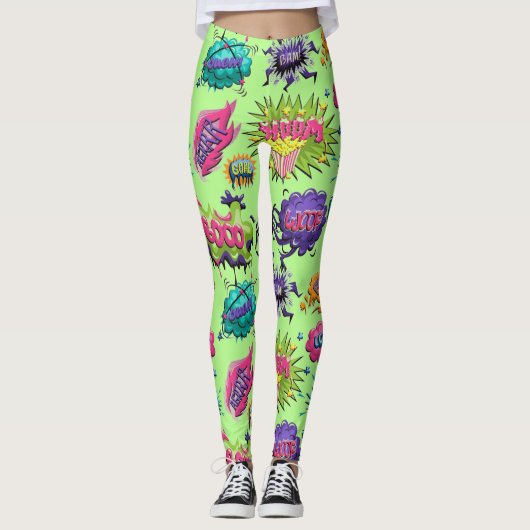 Leggings Ballons amusants (Devant)