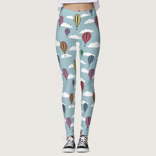 Leggings Ballons chauds colorés (Devant)