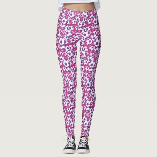 Leggings Ballons de foot (Devant)