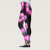 Leggings Ballons de football de roses indien (Gauche)