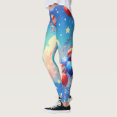 Leggings Ballons et Étoiles (Gauche)