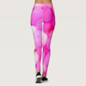 Leggings Balloons Roses Festive Design Arrière - plan. (Dos)