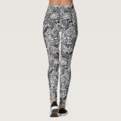 Leggings balnéaire rural noir (Dos)