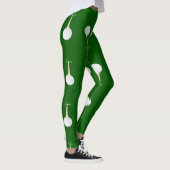 Leggings Bals de golf en motif vert (Droite)