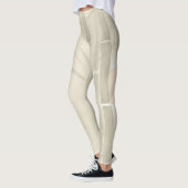 Leggings Bambou, arrière - plan beige (Gauche)