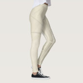Leggings Bambou, arrière - plan beige (Droite)