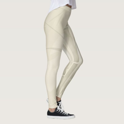 Leggings Bambou, arrière - plan beige (Droite)