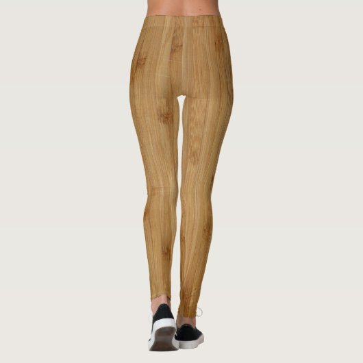Leggings Bambou Bois texture Look (Dos)