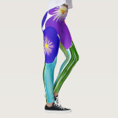 Leggings Bambou et Hibiscus (Droite)