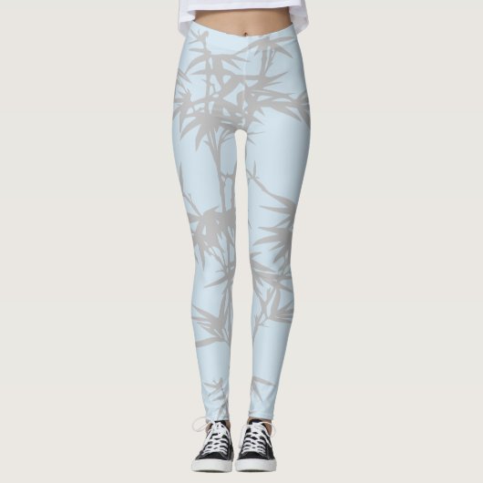 Leggings Bambou zen sur glace (Devant)