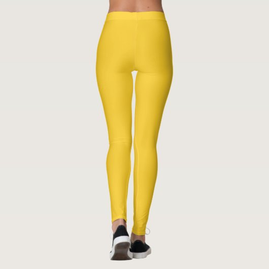 Leggings Banana jaune (Dos)