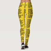 Leggings Banana Pancake Trail / Circuit (Dos)