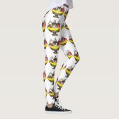 Leggings Banana Split Ice Cream Hot Fudge Sundae Foin (Droite)