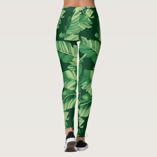 Leggings Banane Feuille 2 (Dos)