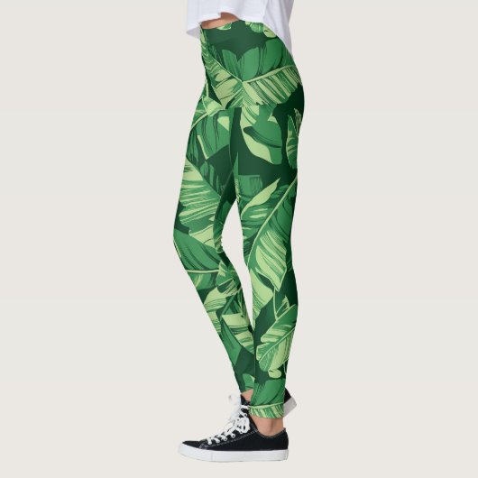 Leggings Banane Feuille 2 (Gauche)