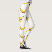 Leggings Bananes dessinées à la main, motif sans couture él (Droite)