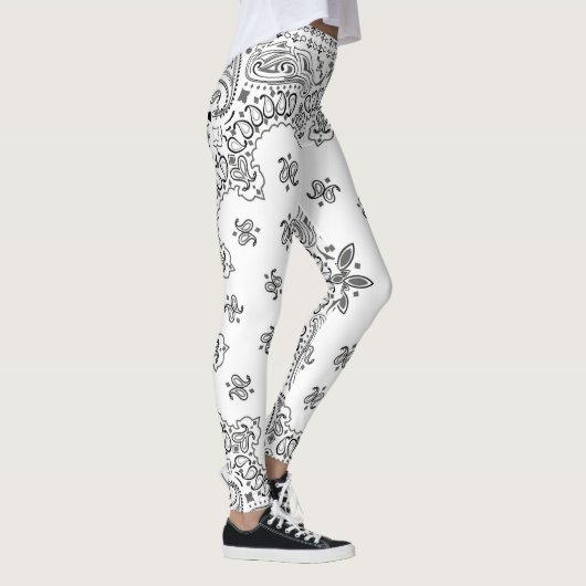 Leggings Bandana blanc (Droite)
