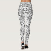 Leggings Bandana blanc (Dos)