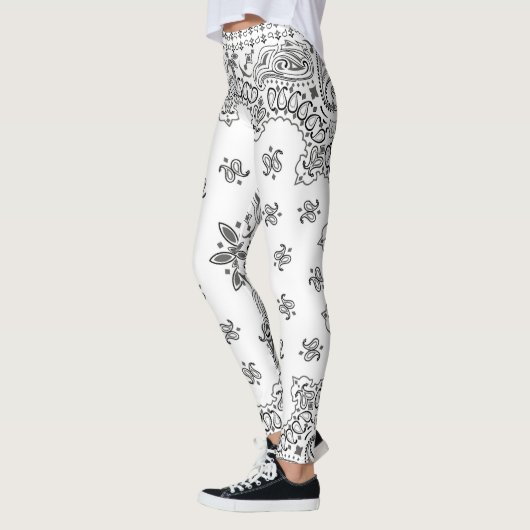 Leggings Bandana blanc (Gauche)