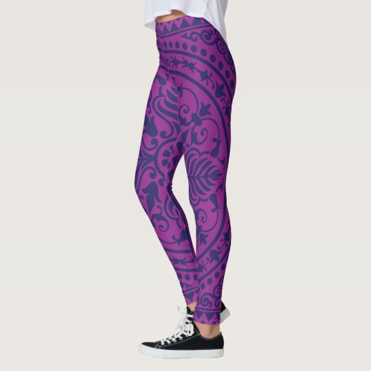 Leggings Bandana Violet (Gauche)