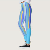 Leggings Bande abstraite (Gauche)