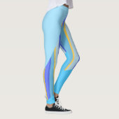 Leggings Bande abstraite (Droite)