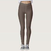 Leggings Bande blanche Brown (Devant)