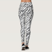 Leggings Bande blanche de Tiger (Dos)